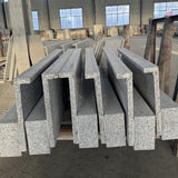 Exterior wall dry hanging granite panels